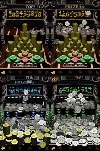 ジャラジャラジャラジャラ!どっかーんなこのゲーム。なんともラスベガスチックでお金持ちになった感じです