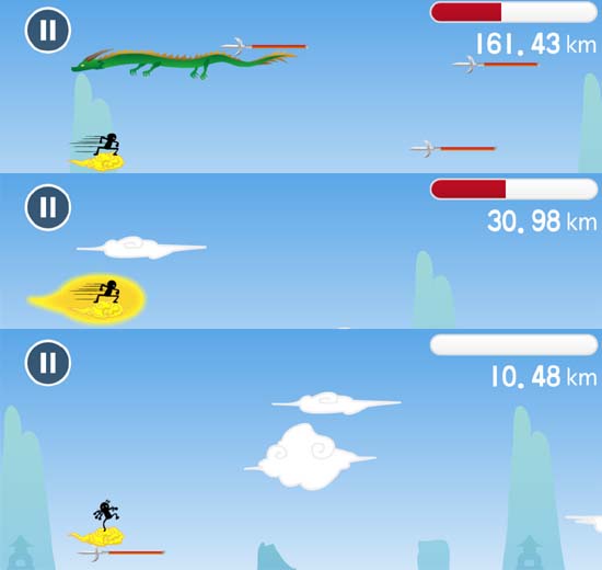 ゲーム画面はこんな感じ