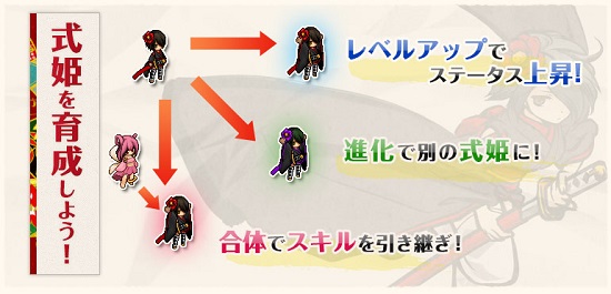 式姫の育成